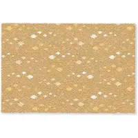 MuchoWow Deurmat 60x40 cm - Droogloopmat Zee - Dieren - Geel - Vissen - Mat voor binnen - Schoonloopmat - Deurmatten met print - Inloopmat