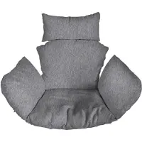 Ferocity - Hangstoel Kussen XXL - Hangstoelkussen - Tuincocon Kussen - Schommelkussen - Polyester Linnen