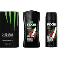 Axe Africa - SET - After Shave / Deo Spray / Douchegel