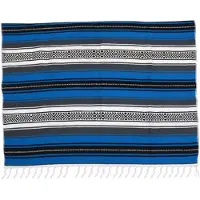 BOG Mexicaanse Sjaal Decke Mixed-Cape Woven Tassel Katoen Centraal-Amerikaans Saddle-Blanket Camping Throw