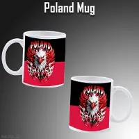Roly Poland Personalized Mug with Logo and Text - Print mug with Poland Eagle - Tea / Coffee mug - Personalized High Quality