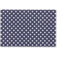 MuchoWow Deurmat 90x60 cm - Droogloopmat Oceaan - Stippen - Blauw - Wit - Mat voor binnen - Schoonloopmat - Deurmatten met print - Inloopmat