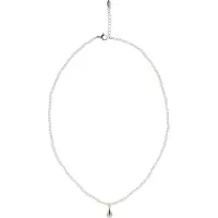 NAEMI Ketting zilver / parelwit