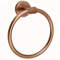 REA 5710 Galo - Handdoekhouder - Geborsteld Koper - 16X7,5X18Cm