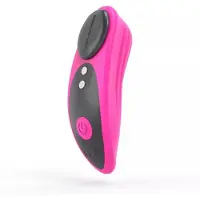 Lovense Ferri Panty - Via app bestuurbare vibrator - Siliconen/ABS - Roze/zwart - oplaadbaar