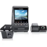 Viofo A329SW 3CH - 4K 60FPS Dashcam - Inclusief CPL filter, interieur- en waterdichte achtercamera - 2025