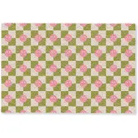MuchoWow Deurmat 90x60 cm - Droogloopmat Patroon - Smileys - Blokken - Mat voor binnen - Schoonloopmat - Deurmatten met print - Inloopmat