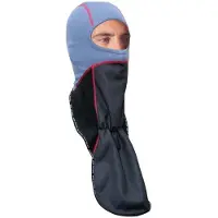 Mad bivakmuts met nekband en geïntegreerde rompbescherming windbeschermend membraan voor motoren scooters quad bikes