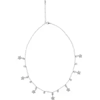 NAEMI Ketting zilver / transparant