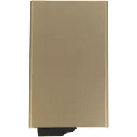 Valenta Pasjeshouder - Uitschuifbare Titanium Goud Kaarthouder met RFID Bescherming & Handig Easy Out Systeem - Aluminium - Ruimte voor 7 Pasjes