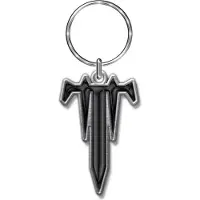 Ginza.se Trivium - T Sleutelhanger - Zilverkleurig/Zwart