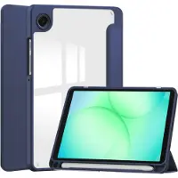 IMoshion Trifold Hardcase Bookcase voor de Samsung Galaxy Tab A11 Plus - Donkerblauw