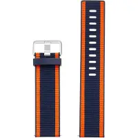 Fitbit Woven band voor de Versa / Versa 2 / Versa Lite - Maat L - Navy / Orange