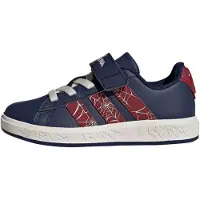 Adidas Sportschoen 'Marvel Spider-Man Grand Court' donkerblauw / wijnrood / wit