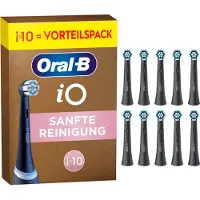 Oral-B iO Series Gentle Care Zwart - 10 stuks Opzetborsteltjes