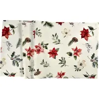 Jil Sander tafelloper X-Mas Flowers 50x140 Fb. 40 - Original