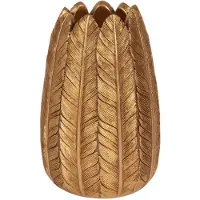 Baroque - Vaas - Vaas Veren L 15,5 cm - Goud - Resin - 15.5x10.5x10.5 - Polyresin
