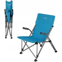 Nils Camp Campingstoel Blauw - Compact en comfortabel