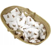 BabyLux Mousseline Decantje met Kussen - Cadeau Babyshower