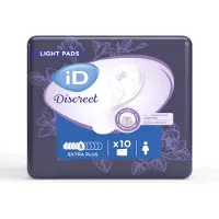 Ontex iD iD Discreet Light Pads Extra Plus - 1 pak van 10 stuks