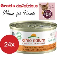 Almo Nature HFC tonijn en kip 24 x 70 gram