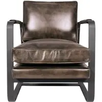 LC Home leren fauteuil Kansas 2 stuks