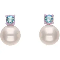 Gaya Oorbellen aqua / sering / parelwit