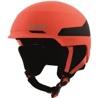Sinner Skihelm Zermatt Matte Orange Neon-L