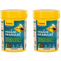 Sera Veggie granules 100 ml - 2 stuks - plantaardig voer