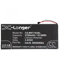 123accu Motorola GA40 / SNN5966A accu (2700 mAh, huismerk)