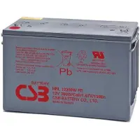 CSB HRL12390W VRLA AGM Loodaccu (12V, 100 Ah, M6 terminal)