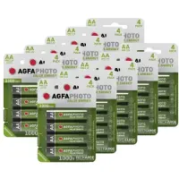 Agfa Oplaadbare AA / HR6 Ni-Mh Batterijen (40 stuks, 2300 mAh)