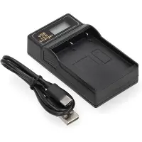 123accu Olympus BLH-1 USB-C single slot oplader (8.4V, 0.7A, huismerk)