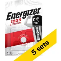 Energizer CR1225 3V Lithium knoopcel batterij 5 stuks