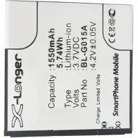 123accu Gionee BL-G015A accu (1500 mAh, huismerk)