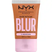 Nyx Bare With Me Blur Tint Foundationdrops 30 ml Nr. 12 - Medium Dark