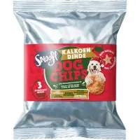 Smoofl Hondensnack Dog Chips Kalkoen 50 Gr