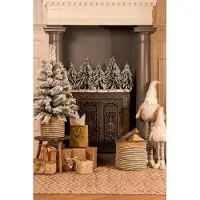 House of Seasons X-mas tree green frosted TIPS 452 - h40xd22cm