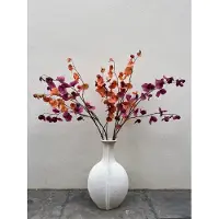 Paardekooper Vaas Lou L – 46 cm hoog – Wit – Stijlvolle decoratieve vaas