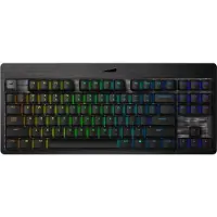Mountain Everest Core – Toetsenbord – met mediadock – achtergrondverlichting – USB-C – QWERTZ – Duits – Toetsen: CHERRY MX Brown – zwart (MG-EVK2B-CO1-DE)