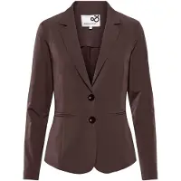 &Co Woman regular blazer donkerbruin female | Maat: l
