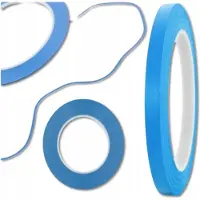 Budfix Blauwe Fijne Lijntape 12mm 55m - Scherpe Laklijnen