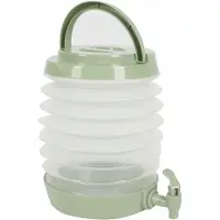 Intesi Opvouwbare Drankdispenser 5,5L Groen met Kraantje