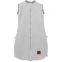 Infantilo Baby slaapzak muslin 2.5 TOG, 0-18 mnd, verstelbaar, grijs