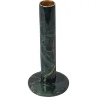 Countryfield kandelaar Pilaar Madras M Marmergroen 7x7x16cm