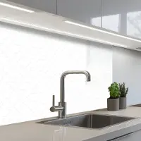 KitchenYeah Keuken achterwand 80x60 cm - Spatscherm zelfklevend Grafisch - Patroon - Modern - Fijnstijl - Muurbeschermer - Spatwand fornuis