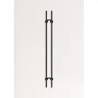 Create - 2 stangen - Elektrische handdoekverwarmer 60W/120W - Zwart - WARM TOWEL TUBE
