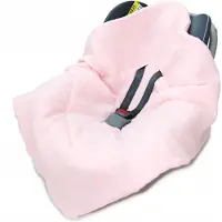 Kerstin Premium Muslin Kinderwagendeken & Draagzak Deken (80x80cm)