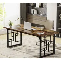 Mazazu Industrieel Bureau - Tafel - Hout - 160x80x80cm