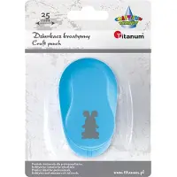 Titanum Titanium decoratieve perforator - Konijn Motief